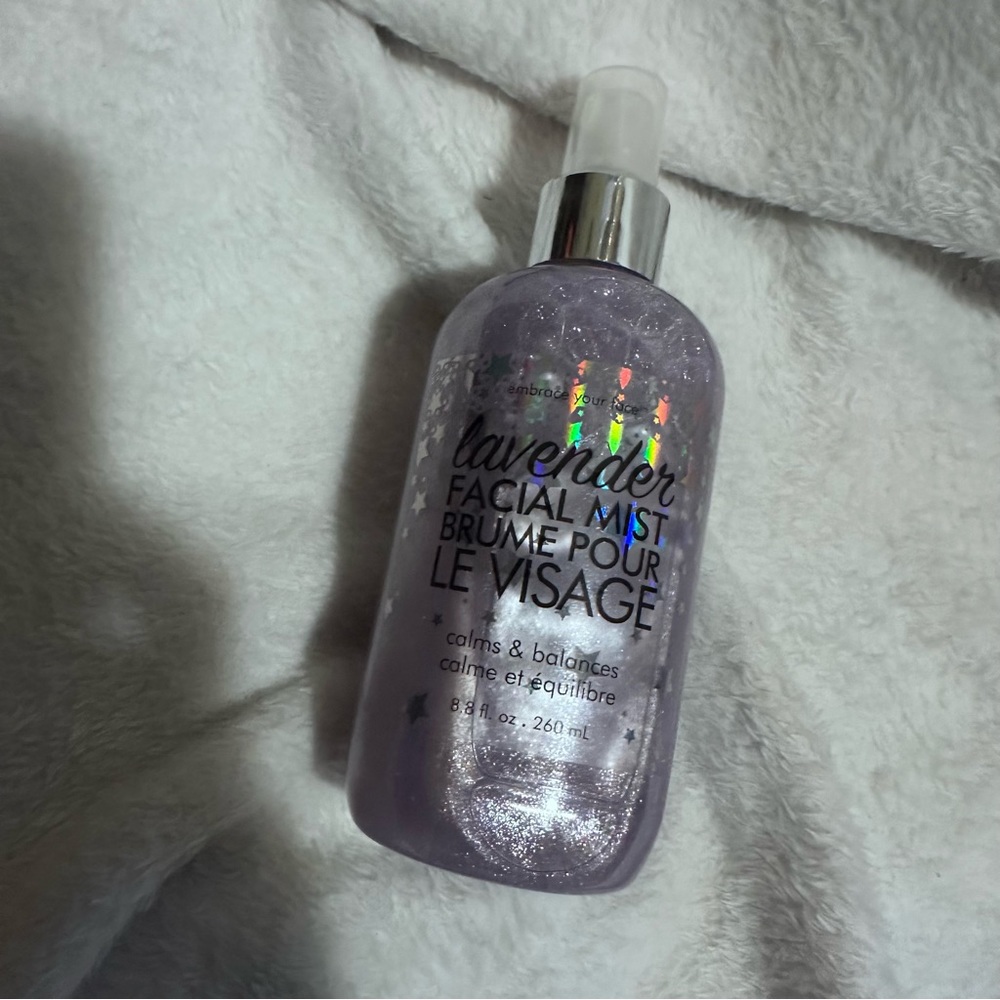 Lavender Shimmer Facial Mist | embrace your face